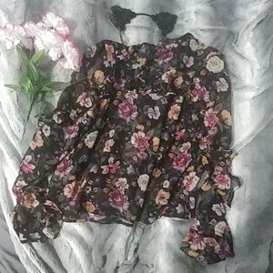 Forever 21 Floral Top